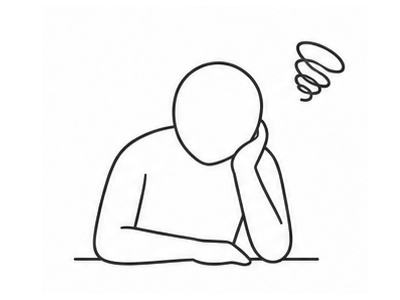 部署間の壁を表すイラスト